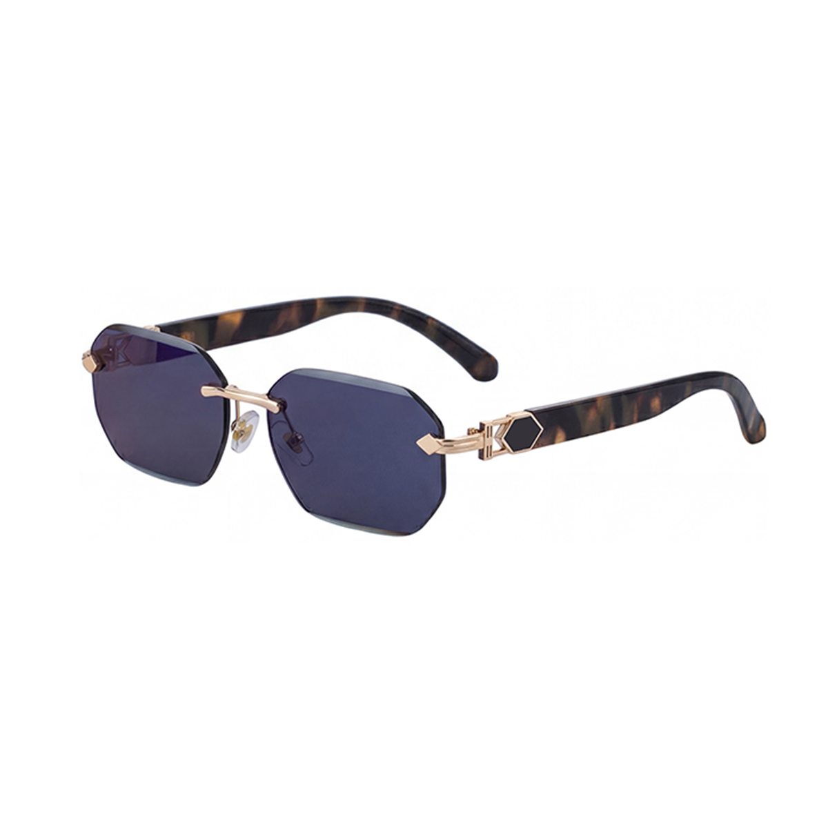 C4 Black Brown Tortoise Gold Gray Blue Coating