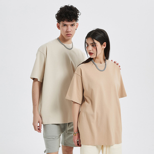 卸売カスタムプラスサイズメンズTシャツ100% コットン高級ヒップホップストリートデザイン有名ブランドロングとオーバーサイズフィット