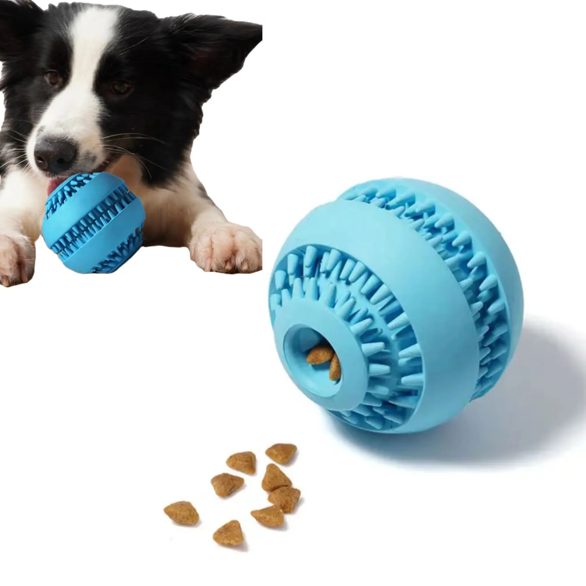 犬の歯が生えるおもちゃボール無毒の耐久性のある犬のIQパズル子犬の小さな大きな犬の歯のための噛むおもちゃ