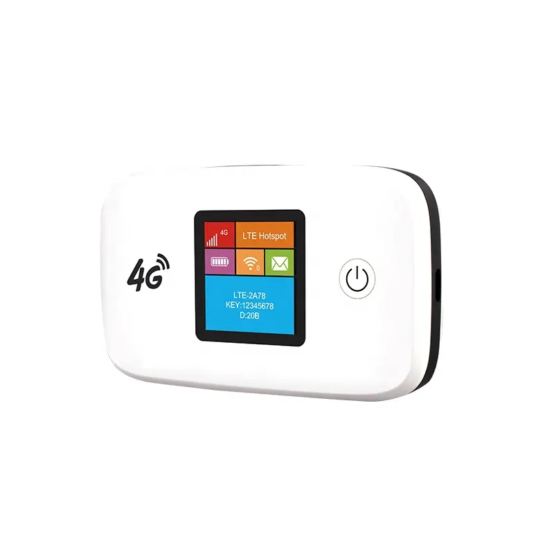 Laatste Nieuwe Draagbare Mobiele Wifi Hotspot Oplaadbare Draadloze Breedband Modem 192.168.1.1 Mini 3G 4G Wifi Router