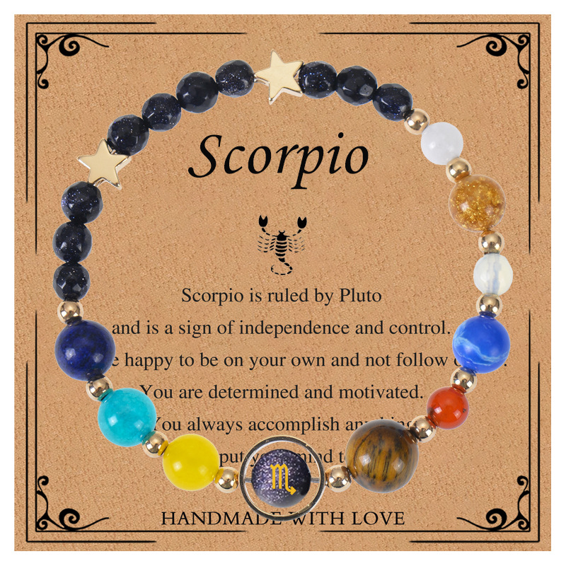 Colorful beads - Scorpio