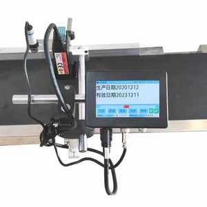 Kleiner automatischer zwei dimensionaler Code drucker Online-Tinten strahl maschine für Fließband produktions chargen Produktions datum Kunststoff - Product Image 1