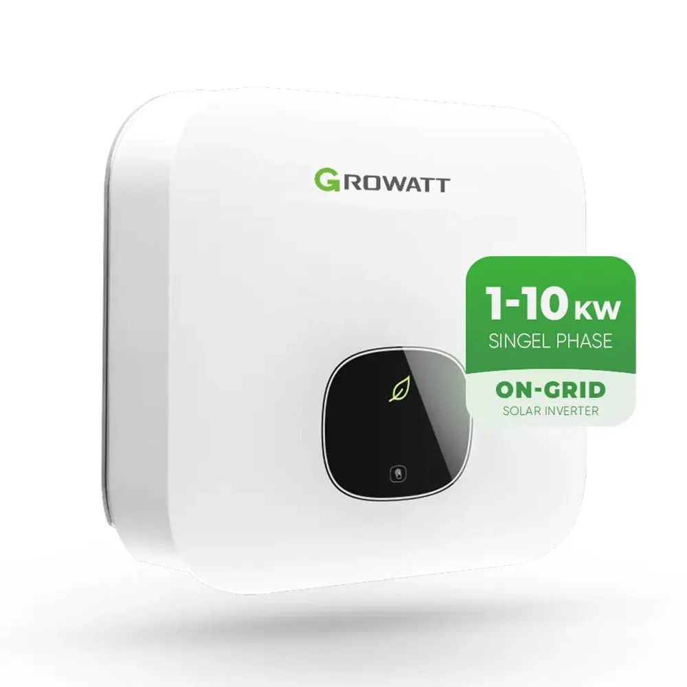 Inversor Solar Growatt Us Grid Tie On Grid Inversor Ongrid Monofásico Híbrido 220V 6Kw 5Kw 8Kw 10Kw