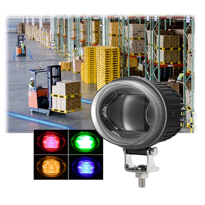 ไฟเตือน LED สำหรับรถยกโกดัง15W ลำแสงเส้นตรงมี4สีอุปกรณ์เสริมสำหรับรถยนต์ - Product Image 3