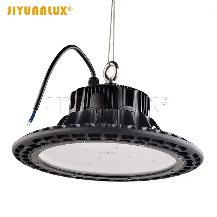 Lampu Teluk tinggi industri garansi 110V 220V 5 tahun 100W 150W 200W 240W UFO LED cahaya Teluk tinggi untuk bengkel gudang