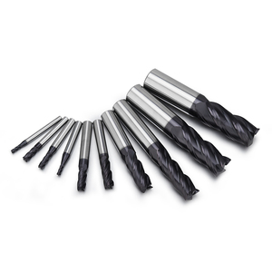 ZHY son derece doğru karbür CNC Metal kesici freze kesicisi 4 flüt freze kesicisi için karbür kesme aletleri - Product Image 1