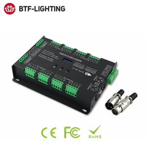 32CH DCD5-24V Konstant spannung PWM 8Bit 16Bit RJ45 Klemmen block Rgbw Dmx512 Rdm Rgb Decoder - Product Image 6