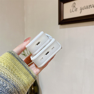 Romantik pembe Halo lale tasarım Apple için AirPod airiçin kılıf 3rd nesil 2 1 kılıf tavşan kulaklık kutusu - Product Image 4