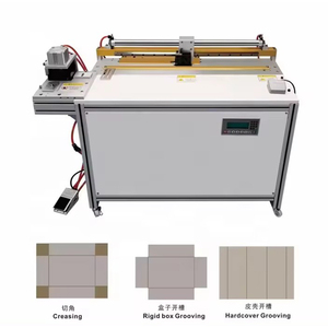 自动纸板v型开槽机纸卡开槽机v型开槽机带转角切割 - Product Image 4