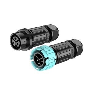 E-Weichat IP68 P23 2/<strong>3P</strong> Clamp Type <strong>Plug</strong> + Socket Split Insert Lighting Connector for 20-14AWG Cable EW-P23MF/MP-2/<strong>3P</strong> - Product Image 1