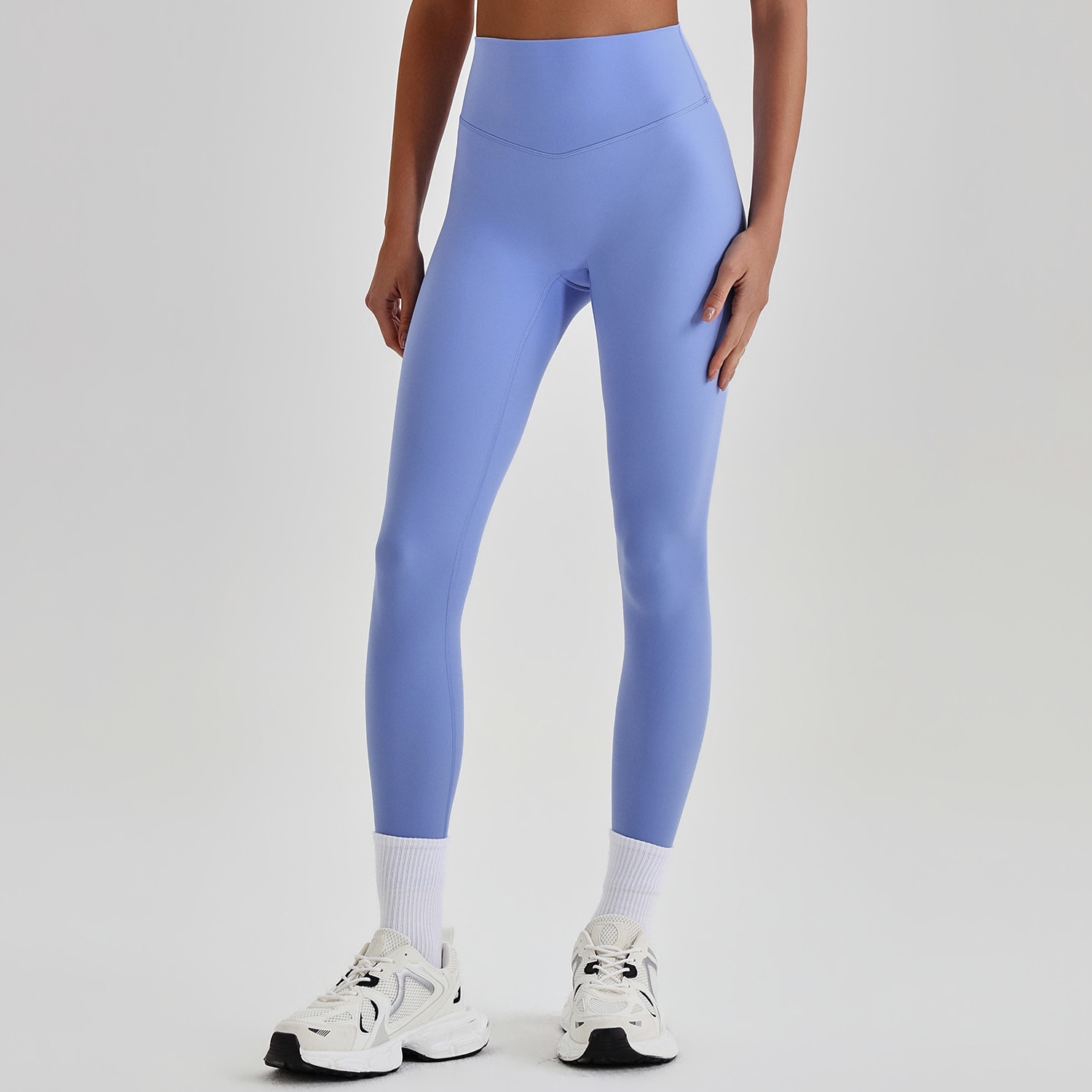 Legging bleu montagne
