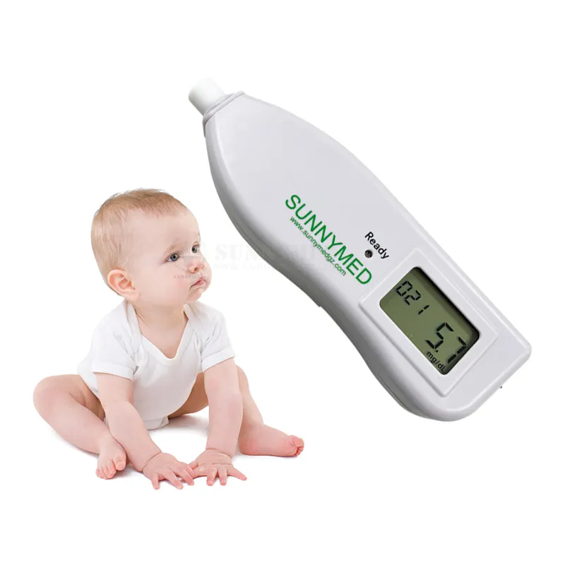 Detector de ictericia transcutánea neonatal infantil, medidor de ictericia de bilirrubina, 2 uds., 2 uds.
