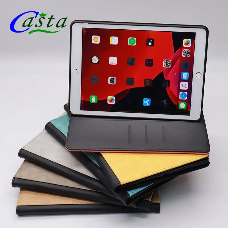 13 Zoll zusammen klappbarer PU-Halter Tablet-Schutzhülle für Apple iPad Pro 11 Zoll & 10,9 Zoll Sublimation iPad Hüllen