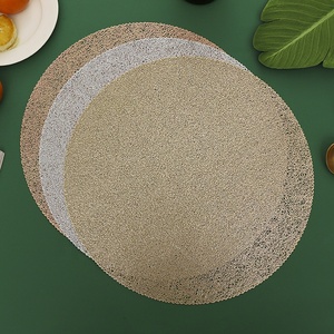 100% 聚氯乙烯餐桌餐垫耐热防污桌垫耐用可重复使用餐桌垫 - Product Image 2