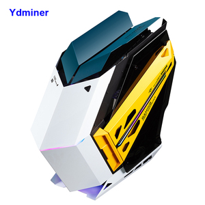 Masaüstü durumda küçük masaüstü bilgisayar oyun kasası atx pc kasa - Product Image 4