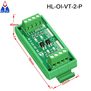 Placa de aislamiento de 2 canales, 1,8 V, 3,3 V, 5V, 12V, 24V, nivel, placa de conversión de voltaje, módulo de señal PLC IO - Product Image 4