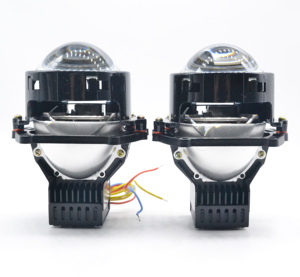 Retrofit Parts 3.0 Inch <strong>55W</strong> Biled Projector Lens <strong>Light</strong> Mini H7 Led Projector Lens <strong>Light</strong> with Double Reflector - Product Image 2