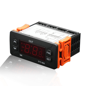 Interruptor de controlador de temperatura Digital de 110-220V con Sensor impermeable Ntc, Monitor de pantalla Led, termostato ajustable de calor frío - Product Image 5