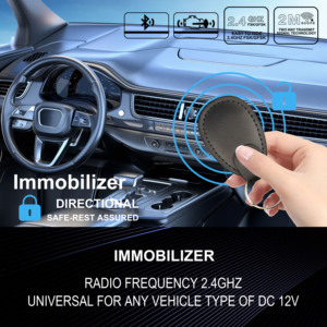 NTO universell Anti-Diebstahl-Anti-Hijacking 2.4Ghz intelligentes Schloss drahtloses Relais Autozubehör Alarmsystem Immobilisierer - Product Image 2