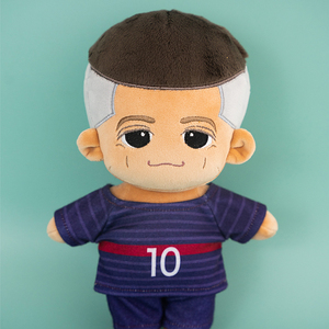 Tùy chỉnh Messi phim hoạt hình Thần Tượng búp bê sang trọng thêu Đồ chơi nhồi bông cho Câu Lạc Bộ Bóng Đá quà lưu niệm và linh vật - Product Image 5