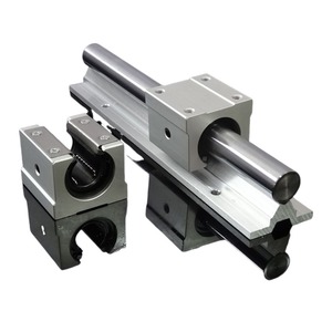 Venta caliente guía lineal cilíndrica piezas CNC longitud personalizada guía lineal cilíndrica serie SBR rodamiento deslizante para la industria - Product Image 1