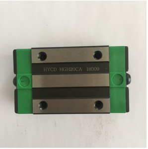 HIWIN HGH15 HGH20 HGH25 HGH30 Carril de guía lineal Bloque deslizante de guía lineal para máquina CNC