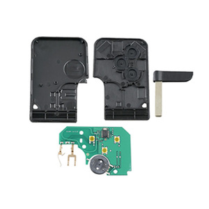 Chiave per auto con telecomando a 3 pulsanti per Renault Megane 2 Scenic 2 Clio 3 modelli di compatibilità programma elettronico 433 MHz - Product Image 4