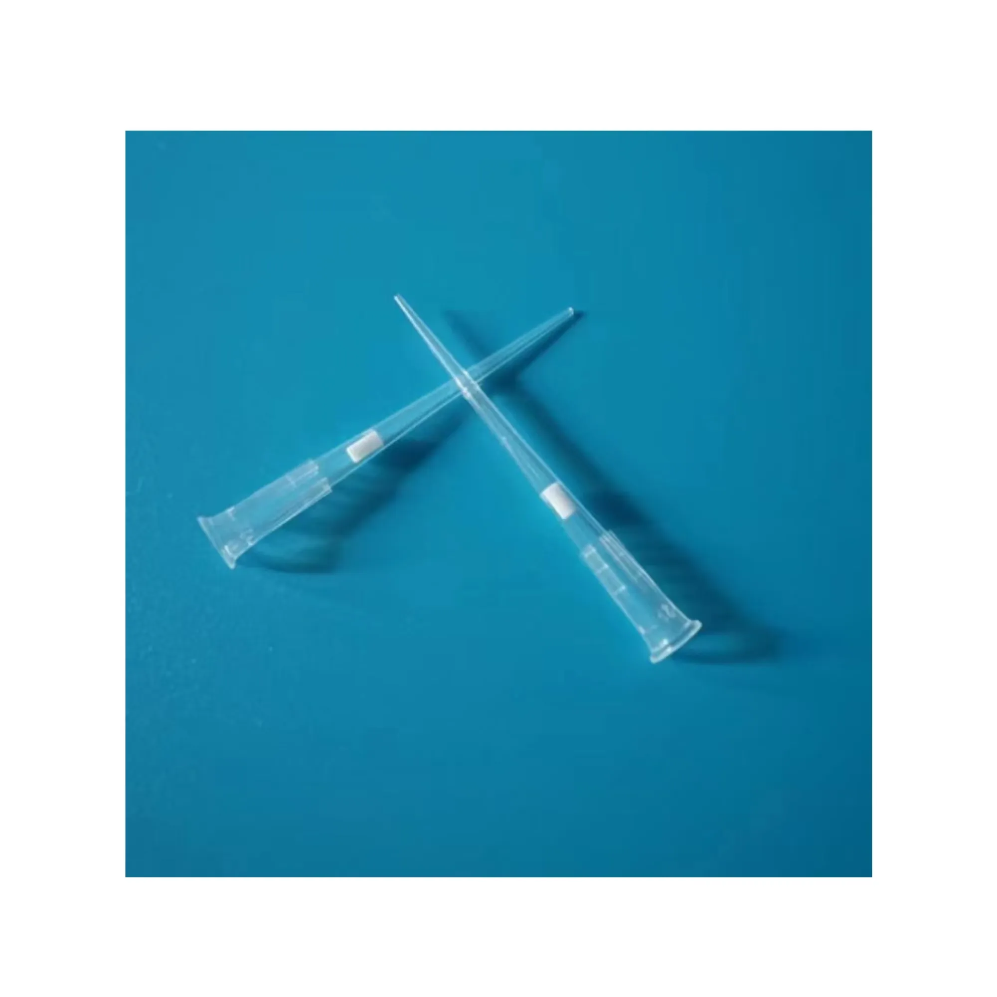 10ul Lengthened Disposable Micro Pippette Tips Clear Plastic Laboratory Sterile Filter with OEM Customization