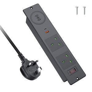 Neue 5-in-1-Multifunktions-Universal-Desktop-Buchse Eingebetteter USB A C PD 20W mit 15-W-Schnellladesteckdose - Product Image 1