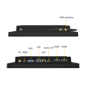 15.6 Inch 1080p Industrial Capacitive Touch Screen Win All One Computer Waterproof Fanless Design <strong>Embedded</strong> Mini <strong>PC</strong> Stock - Product Image 4