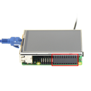 -3.5 Pollici TFT Raspberry PI Modulo Display LCD 320x480 Touch Screen Resistivo di Tocco di Controllo Supporto Doppio schermo di Visualizzazione Dello Schermo - Product Image 3