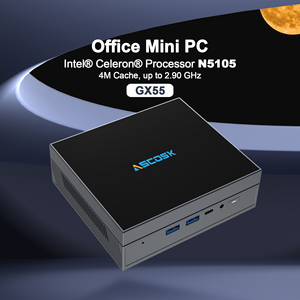 MINIコンピューターGx55IntelN5105デュアルwifiコアUbuntu Linux Win11ミニPCボックス、2.5インチSSD WindowsミニPC - Product Image 6
