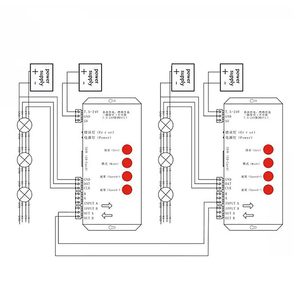 5-24V T1000S SD kart LED piksel denetleyici WS2812B WS2811 RGB LED şerit programlanabilir yazılım - Product Image 4