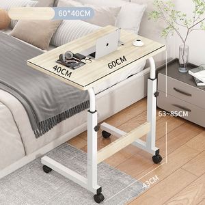 Professional Newly <strong>Multi</strong>-<strong>Function</strong> Adjustable Foldable With Wheels Small <strong>Table</strong> on the Bed <strong>Table</strong> <strong>Computer</strong> Desks - Product Image 3