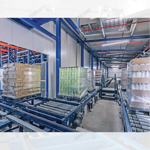 <strong>Automatic</strong> Heavy-Duty Pallet Drag Chain Conveyor Handling <strong>System</strong> Restaurant Suitable PLC for <strong>Loading</strong> Discharging Conveyor <strong>System</strong>
