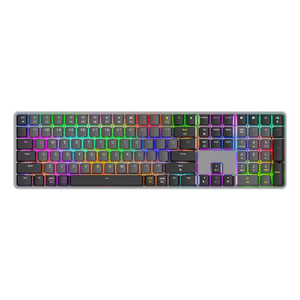 Bluetooth Tri-Mode Wireless RGB retroilluminato tastiera Computer AluminumSilent interruttore rosso basso profilo Ultra sottile tastiera meccanica - Product Image 5