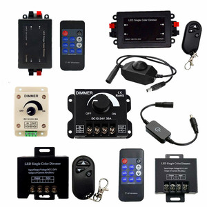 Regolatore di Striscia del LED Singolo Colore Dimmer 6A 8A 30A Manopola di Controllo Touch Senza Fili HA CONDOTTO Il Regolatore 12V 24V Regolare interruttore di luminosità - Product Image 1