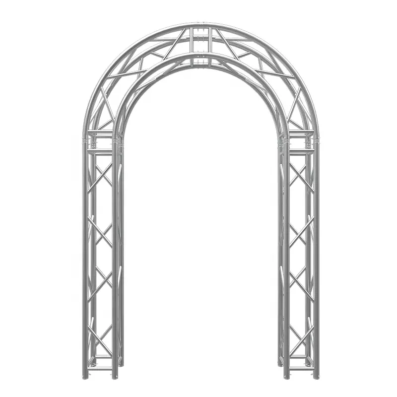 結婚式のスピゴットトラスフレーム構造のための新しいデザインのアルミニウム6061-T6アークトラス