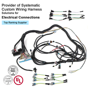 LS 4L60E <strong>Monomer</strong> Custom Automotive Wiring Harness High Compatibility with LS1 Copper PVC <strong>PTFE</strong> for Engine Customization - Product Image 1
