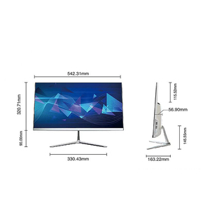 Fabrika fiyat 21.5 24 inç All in One PC I3 I5 I7 masaüstü bilgisayar 8G RAM 512G SSD Aio Pc iş için - Product Image 6