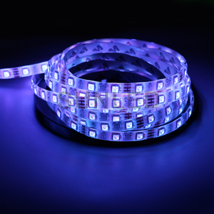 24 tuşlu denetleyici LED akıllı şerit ışıkları ile 60LED/M SMD 5050 RGB esnek ışık şeridi ile 12v ışık LED - Product Image 6