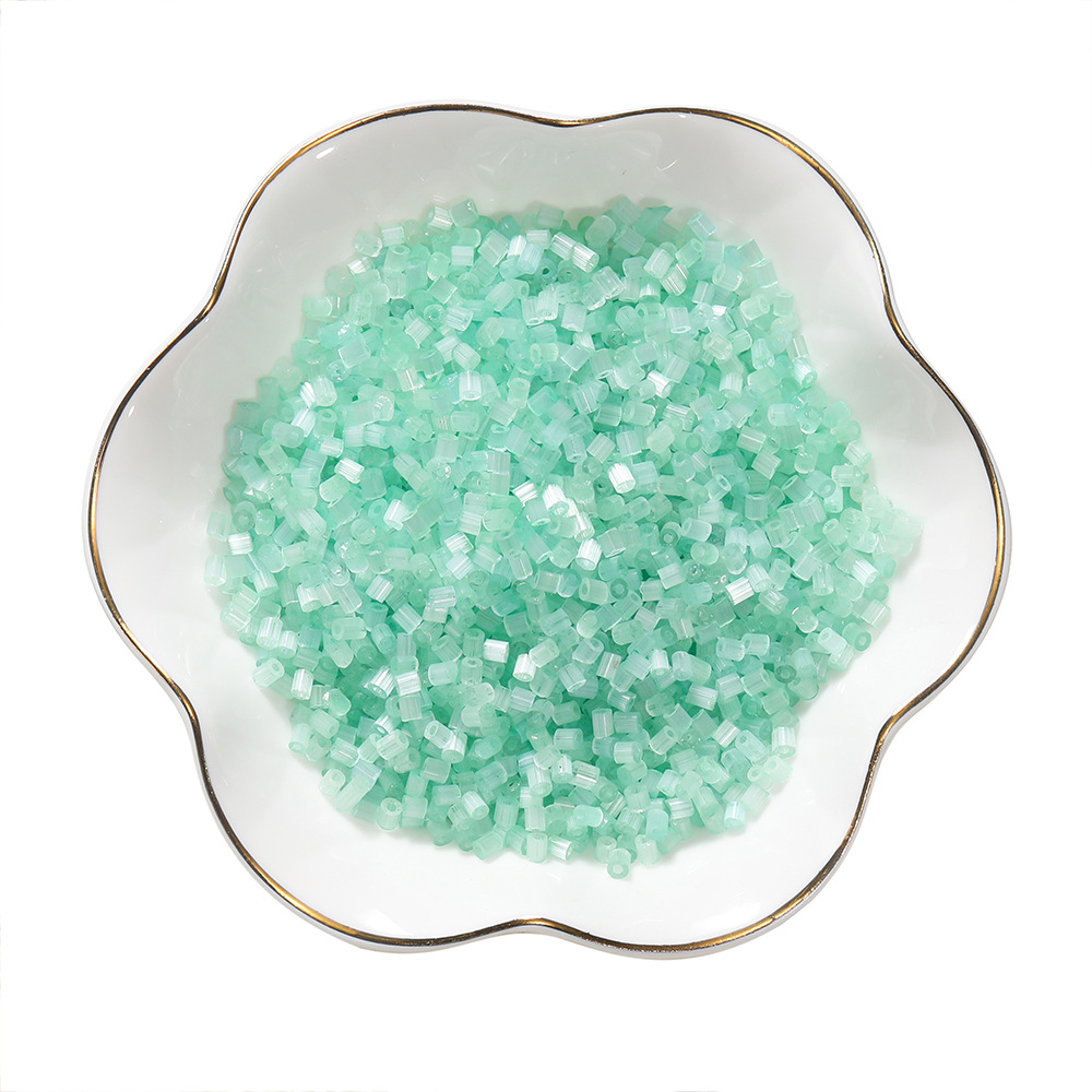 Perles de verre - Vert