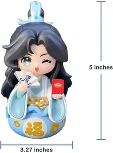 SDT fabrika Tian guan ci fu şekil 12cm sevimli cennet yetkilileri nimet Hua Cheng Xie Lian şekil, Kawaii PVC heykelcik - Product Image 6
