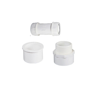 זול מחיר <span class=keywords><strong>PVC</strong></span> זכר הברגה מתאם, UPVC צנרת אשכול התאמת נקבה זכר מתאם