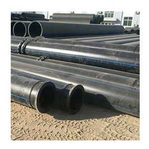 Tubo de HDPE PE100 de mm con extremo de mangueta con brida para dragado de arena - Product Image 3