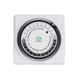 FD60-U2 analoges elektrisches Licht an Aus Timer Dual Outlet Schalter - Product Image 1