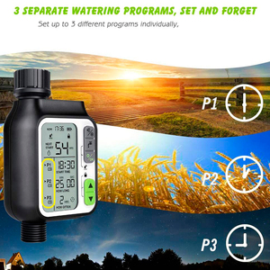 Professionelle Landwirtschaft Bewässerung Garten Wasser Controller Automatische Digitale Wasser <span class=keywords><strong>Timer</strong></span> Mit Regen <span class=keywords><strong>Sensor</strong></span> Funktion