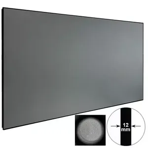 R 92 "16:9 UST Pantalla de proyección de cristal PET de marco fijo que rechaza la luz ambiental para Proyector láser - Product Image 2