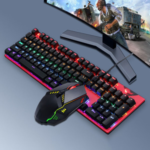 Hot Swap <strong>Keyboard</strong> <strong>Custom</strong> Green Switch USB 104Keys RGB LED Wired Gaming Mechanical <strong>Keyboards</strong> Mouse <strong>for</strong> PC Laptop <strong>Computer</strong> - Product Image 5