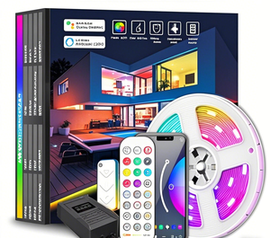 LED-Licht leiste RGB LED Hintergrund beleuchtung TV Music Sync für Bluetooth APP RF-Fernbedienung 10mm für Home Ambient Lighting Gaming - Product Image 2
